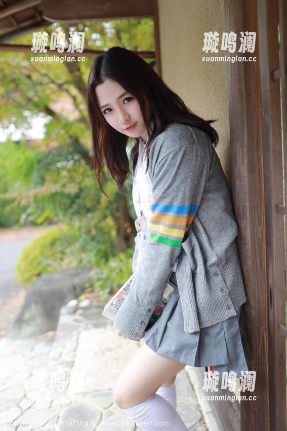 MFStar模范学院 - 壁纸界的新星：Ellie艾栗栗的御姐写真妥妥的！