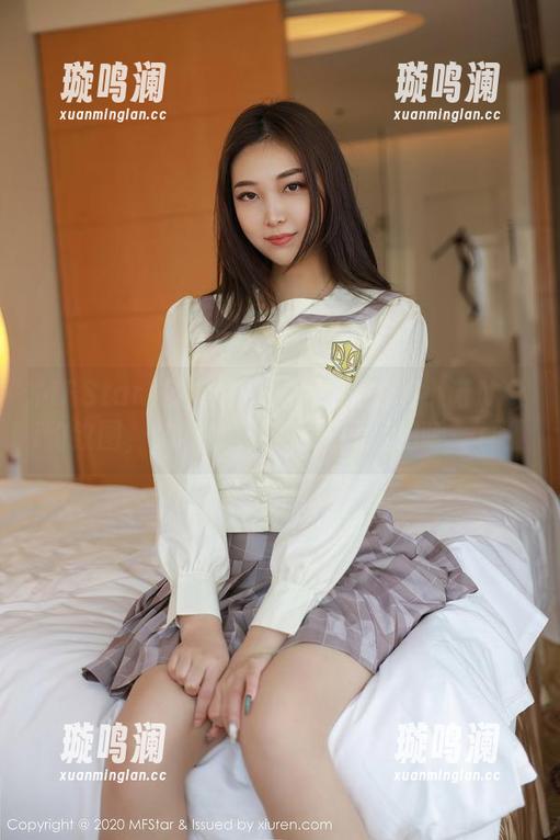 MFStar模范学院-陈小诺Niki MFStar模范学院 - 亮瞎眼的陈小诺Niki豹纹图,喵~感觉它在跟我打招呼一样!