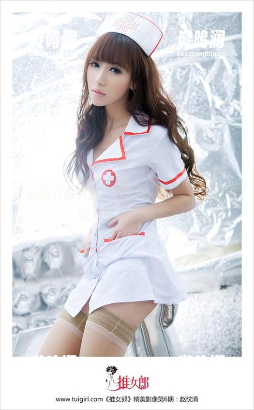 TuiGirl推女郎 - 直击胡允儿裸足，免费的美图加点趣味儿