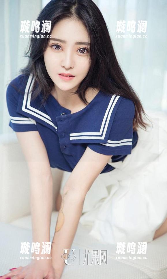 尤果网爱尤物 - 没看到的水手服画面：图库中的韩美轩，难道她是从海里捞出来的？