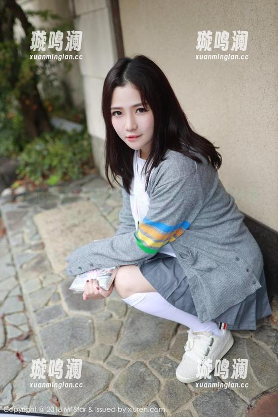 模范学院 - 纯白写真，李雅柔182CM看似单纯却有趣得出乎意料