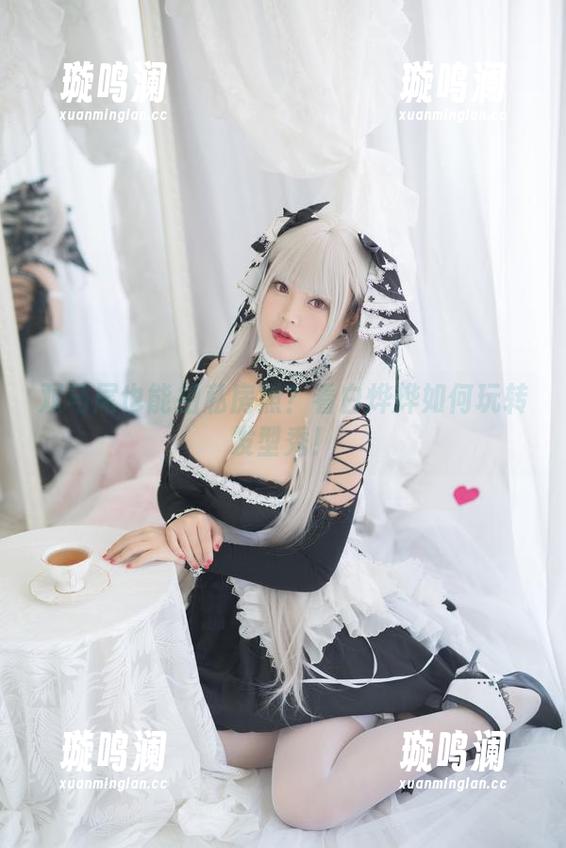 双马尾也能拍私房照？看白烨烨如何玩转发型秀！